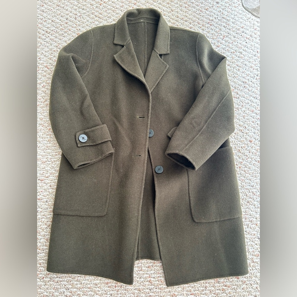 Classic Olive Women's Coat